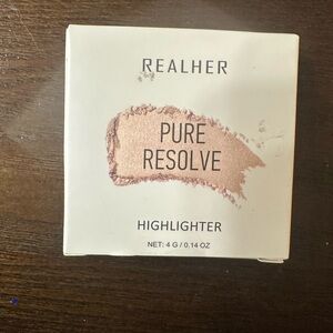RealHer Pure Resolve Highlighter - Rose Gold Shimmer
